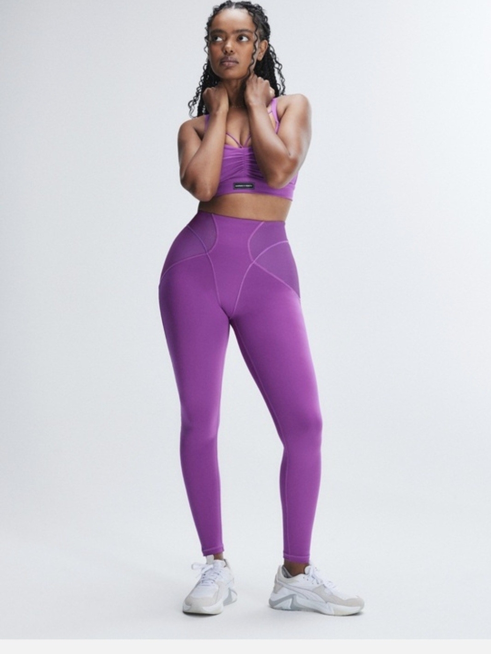 Savage X Fenty Vibrant Purple High-Waist Leggings